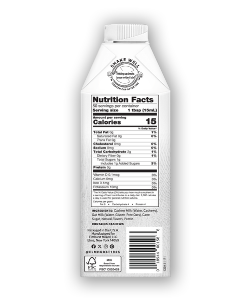 Sweet Cream Cashew Creamer