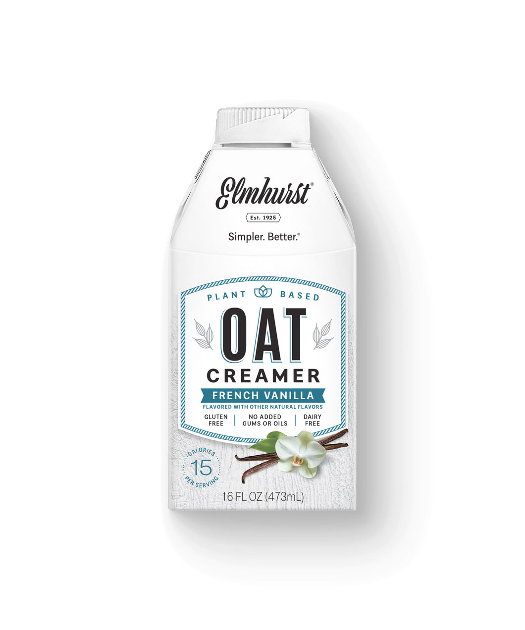 Dairy-Free French Vanilla Oat Milk Creamer, 16oz Carton